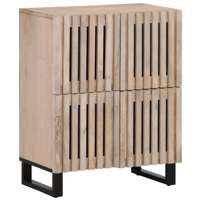 Credenza 60x34x75 cm in Legno Massello di Mango 377567