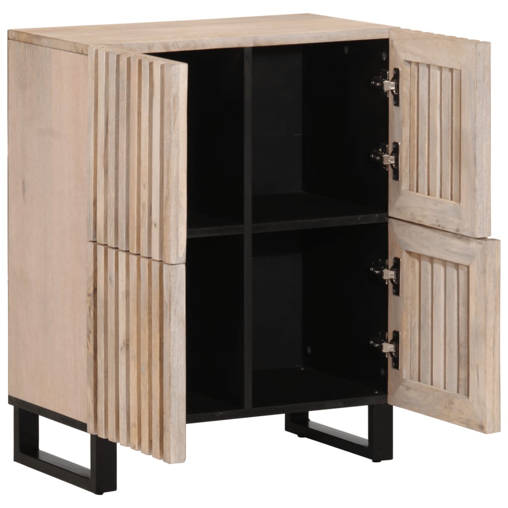 Credenza 60x34x75 cm in Legno Massello di Mango 377567