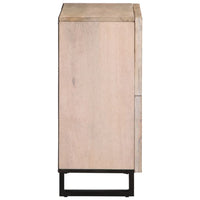 Credenza 60x34x75 cm in Legno Massello di Mango 377567