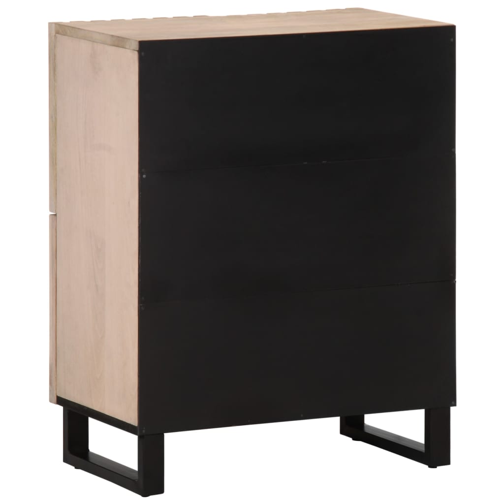 Credenza 60x34x75 cm in Legno Massello di Mango 377567