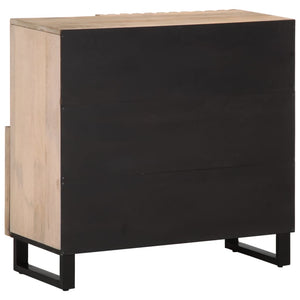 Credenza 80x34x75 cm in Legno Massello di Mango 377572