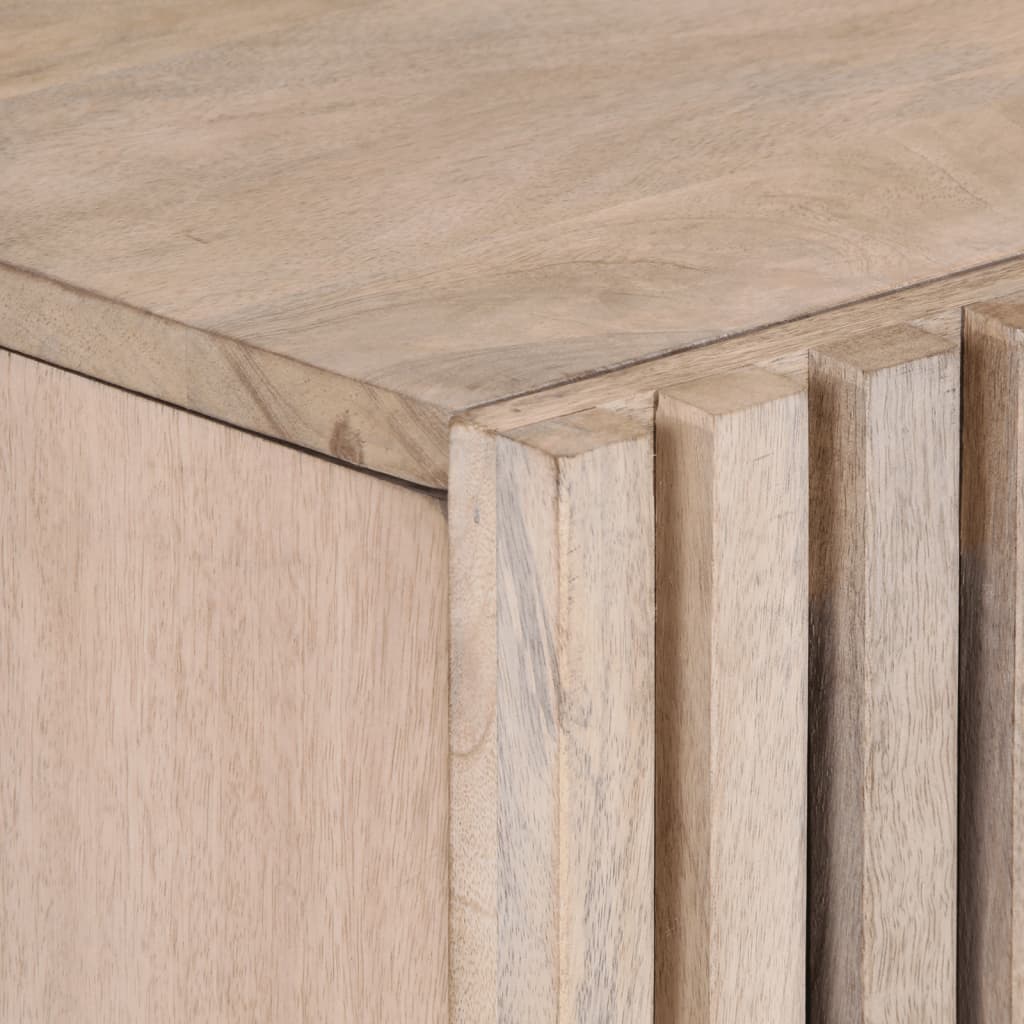 Credenza 80x34x75 cm in Legno Massello di Mango 377572