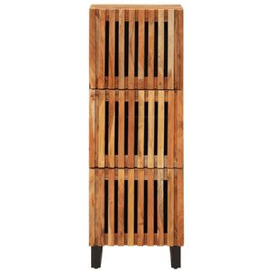 Credenza 40x34x110 cm in Legno Massello d'Acacia 377580