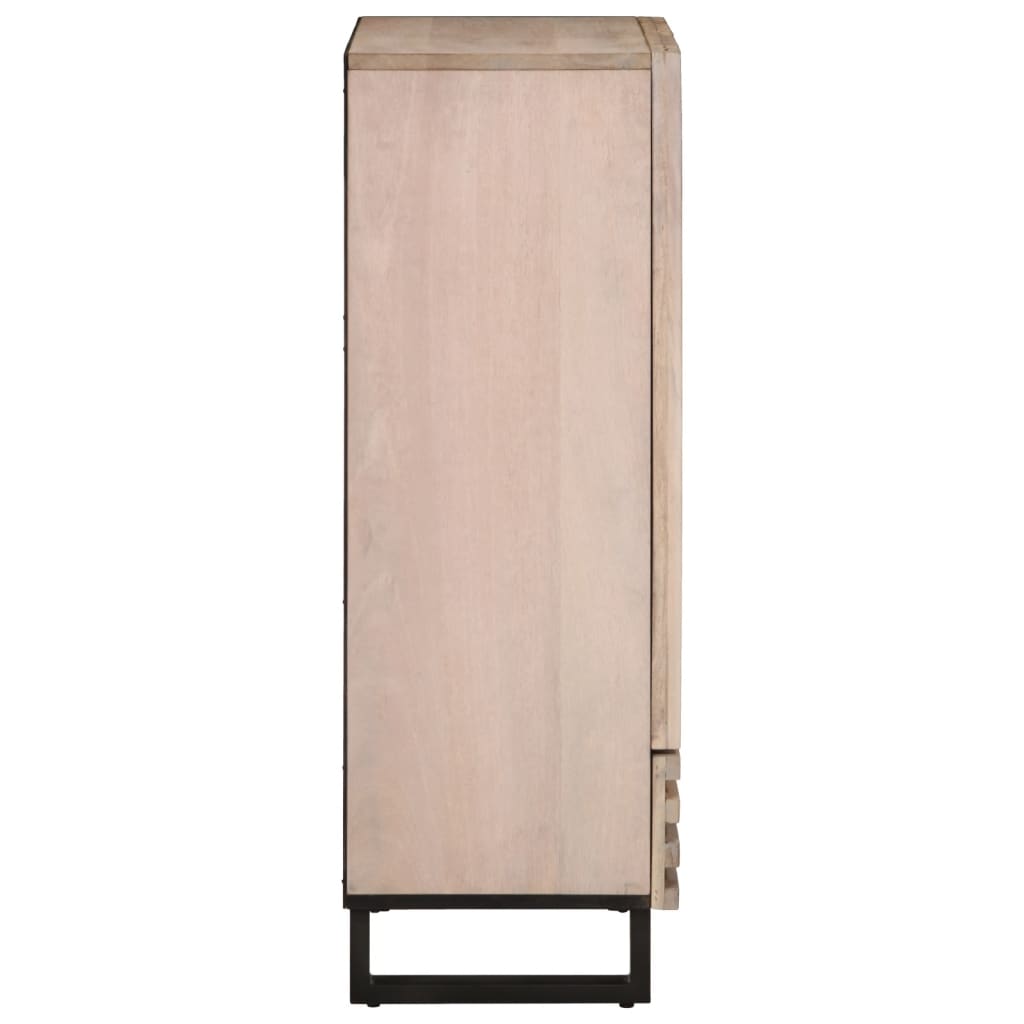 Credenza 60x34x100 cm in Legno Massello di Mango 377587