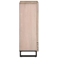 Credenza 60x34x100 cm in Legno Massello di Mango 377587