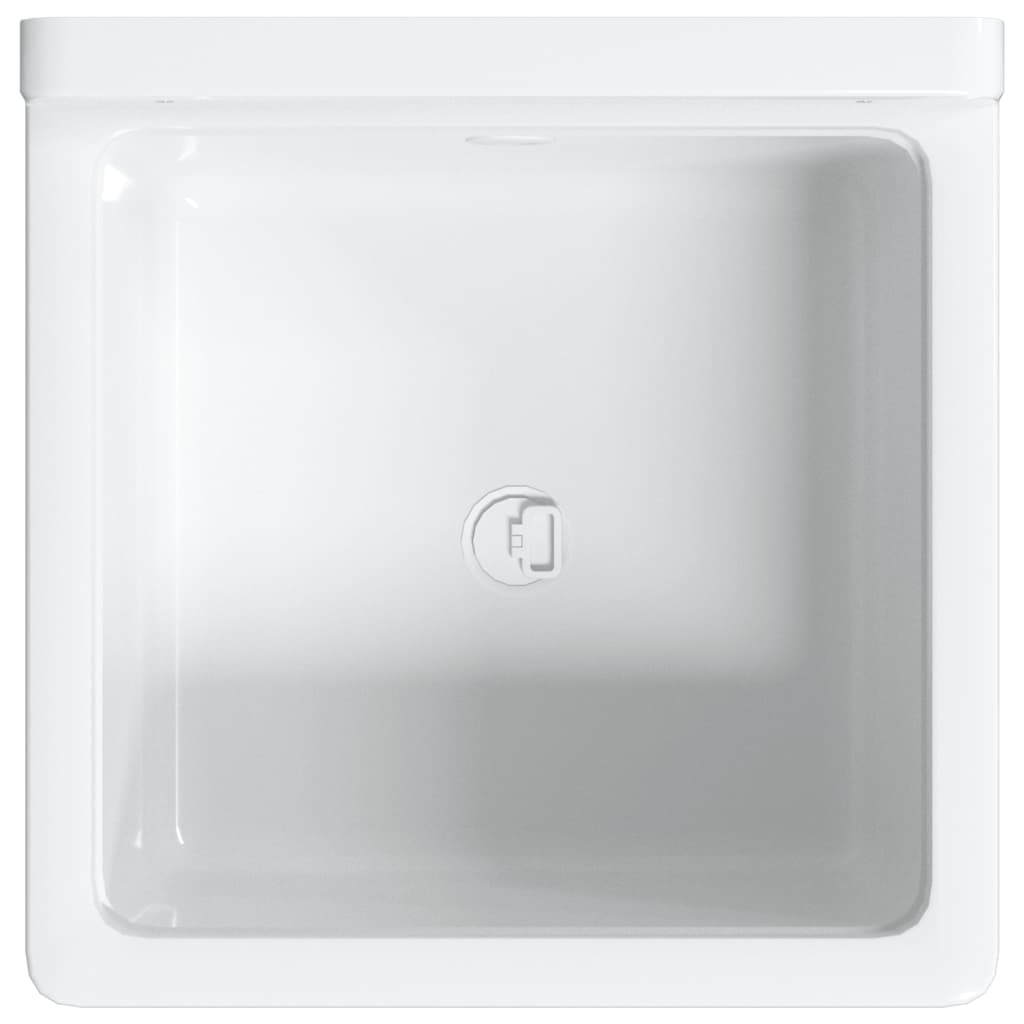 Lavabo a Parete Bianco 40x40x24 cm in Resina 4002793