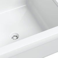 Lavabo a Parete Bianco 40x40x24 cm in Resina 4002793