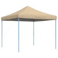 Tenda da Festa Pieghevole Pop-Up Beige 292x292x315 cm 4004914