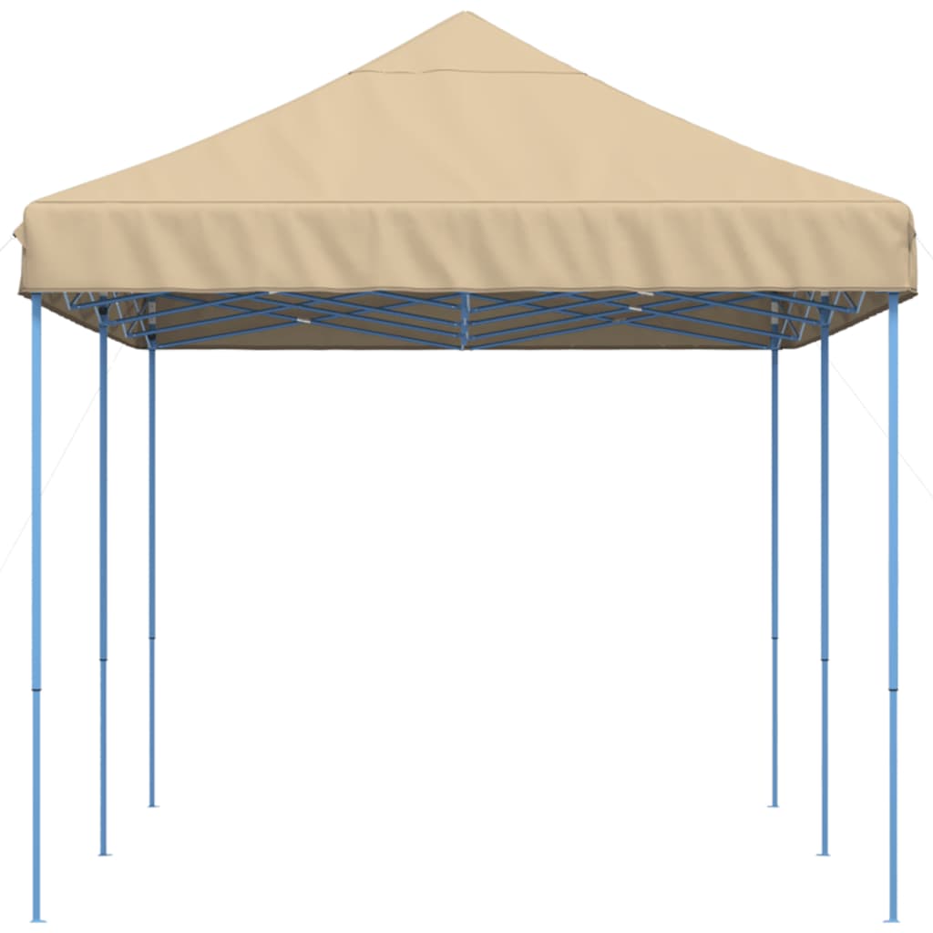 Tenda da Festa Pieghevole Pop-Up Beige 580x292x315 cm 4004935