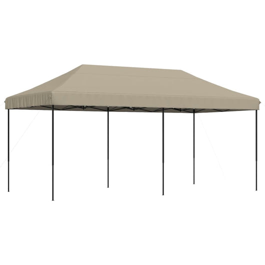 Tenda da Festa Pieghevole Pop-Up Tortora 580x292x315 cm 4004938