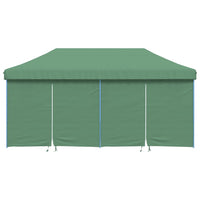 Tendone per Feste Pieghevole Pop-Up con 4 Pareti Verde 4004952