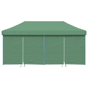 Tendone per Feste Pieghevole Pop-Up con 4 Pareti Verde 4004952