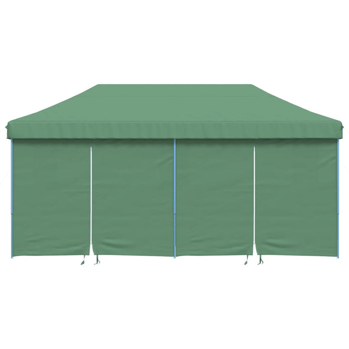 Tendone per Feste Pieghevole Pop-Up con 4 Pareti Verde 4004952