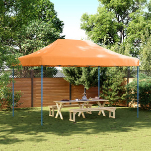 Tenda da Festa Pieghevole Pop-Up Arancione 292x292x315 cm 4004961