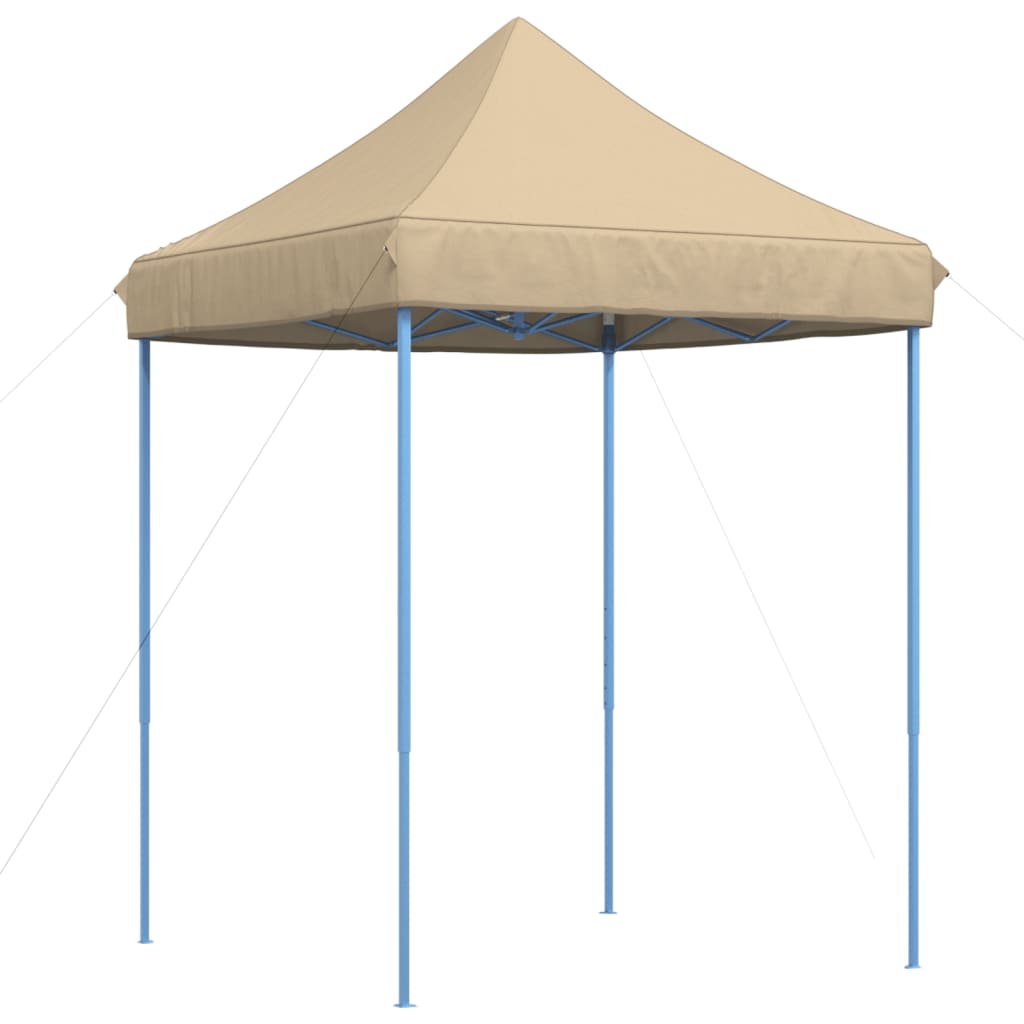 Tenda da Festa Pieghevole Pop-Up Beige 200x200x306 cm 4004983