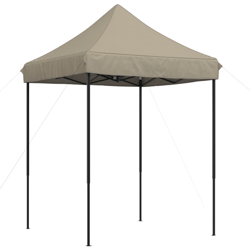 Tenda da Festa Pieghevole Pop-Up Tortora 200x200x306 cm 4004986