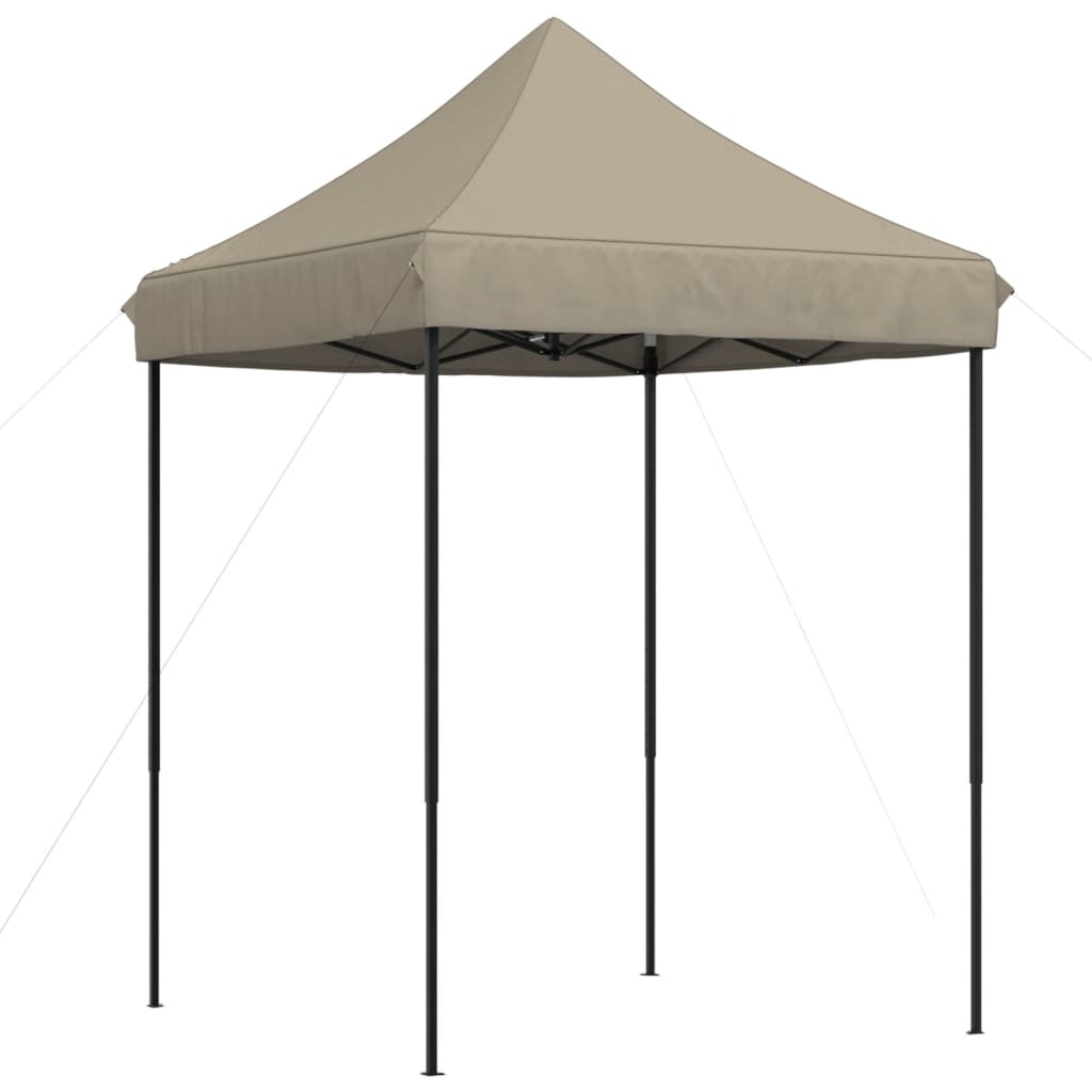 Tenda da Festa Pieghevole Pop-Up Tortora 200x200x306 cm 4004986