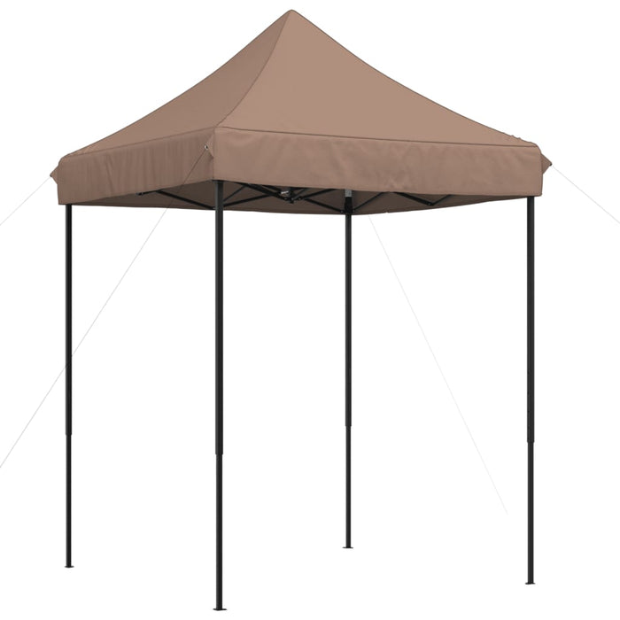 Tenda da Festa Pieghevole Pop-Up Marrone 200x200x306 cm 4004988