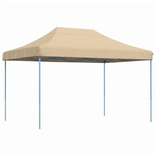 Tenda da Festa Pieghevole Pop-Up Beige 410x279x315 cm 4005007