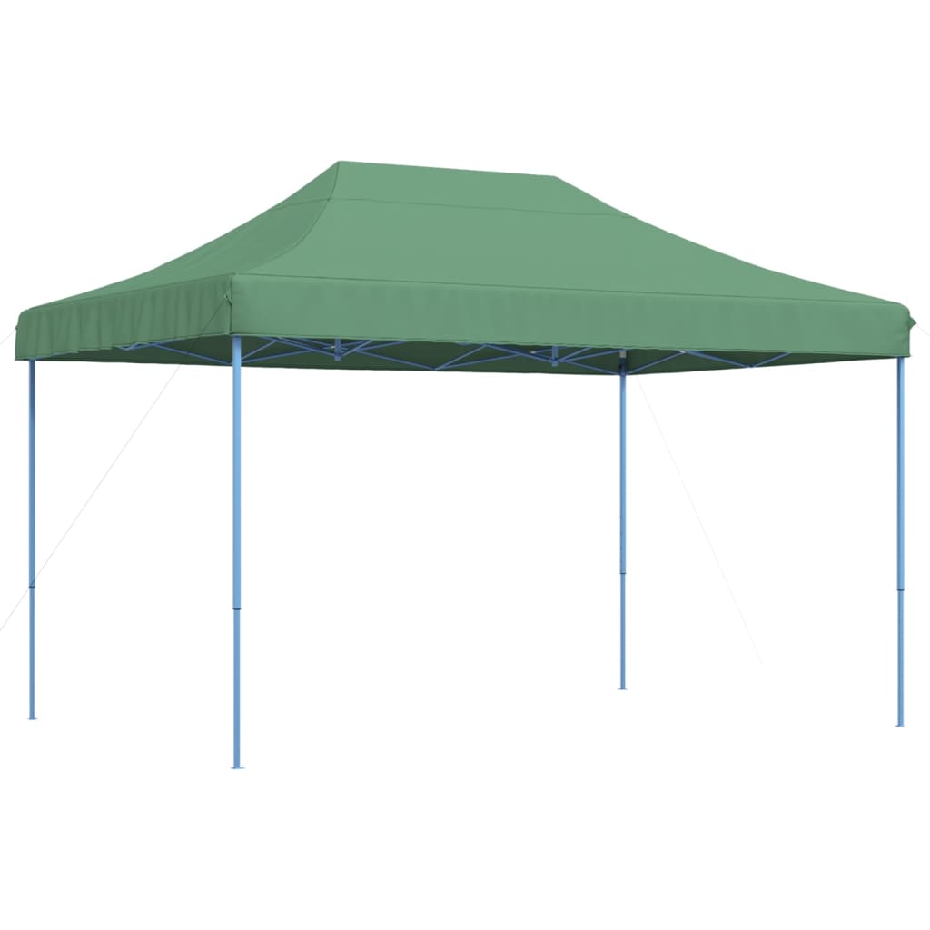 Tenda da Festa Pieghevole Pop-Up Verde 410x279x315 cm 4005008