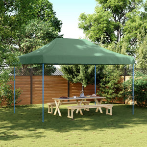 Tenda da Festa Pieghevole Pop-Up Verde 410x279x315 cm 4005008