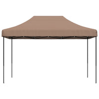 Tenda da Festa Pieghevole Pop-Up Marrone 410x279x315 cm 4005012