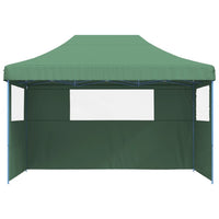 Tendone per Feste Pieghevole Pop-Up con 3 Pareti Verde 4005016