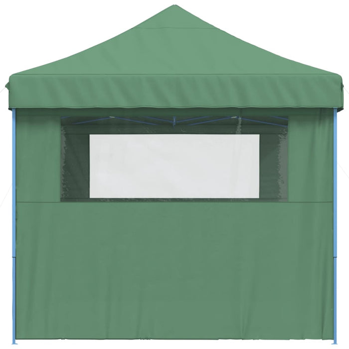 Tendone per Feste Pieghevole Pop-Up con 3 Pareti Verde 4005016