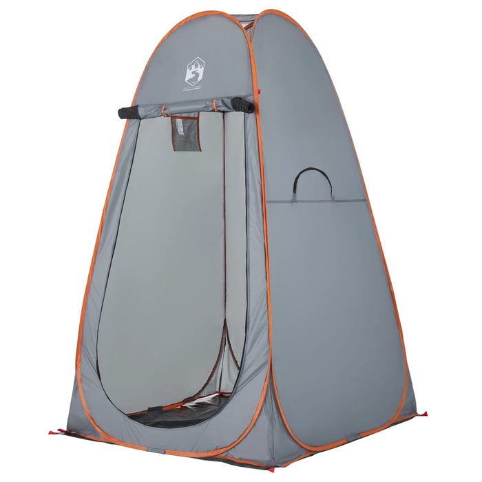 Tenda Privacy Pop-Up Grigio e Arancione Impermeabile 4004136