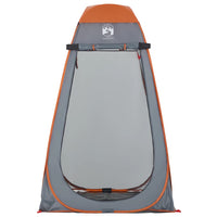 Tenda Privacy Pop-Up Grigio e Arancione Impermeabile 4004136