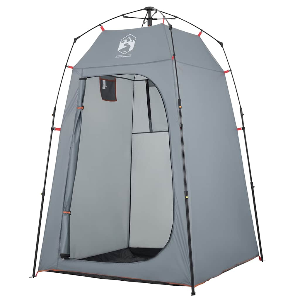 Tenda Privacy Grigio e Arancione a Rilascio Rapido Impermeabile 4004142