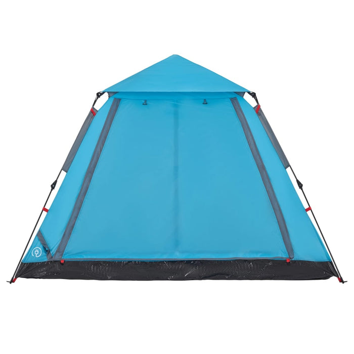 Tenda a Cupola da Campeggio 5 Persone Blu a Rilascio Rapido 4004147