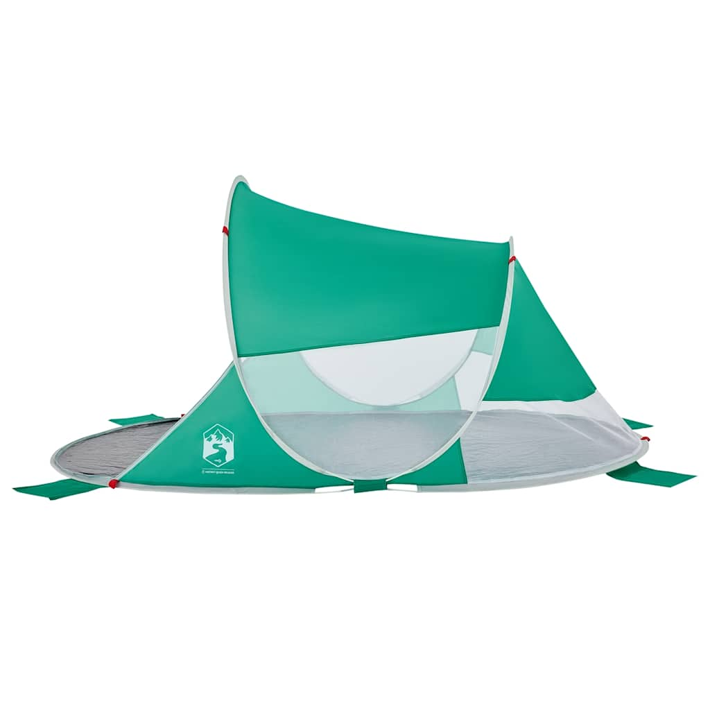 Tenda da Spiaggia Pop-Up Verde Mare Impermeabile 4004150