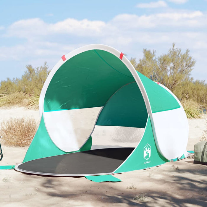 Tenda da Spiaggia Pop-Up Verde Mare Impermeabile 4004150