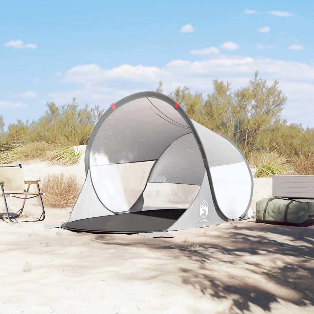 Tenda da Spiaggia Pop-Up Grigia Impermeabile 4004151