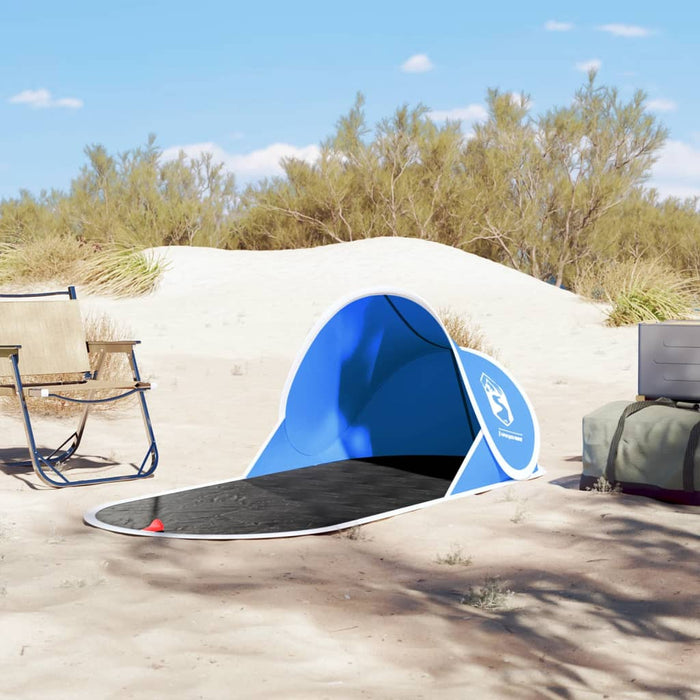 Tenda da Spiaggia Pop-Up Azzurra Impermeabile 4004155