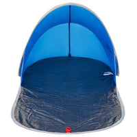 Tenda da Spiaggia Pop-Up Azzurra Impermeabile 4004155