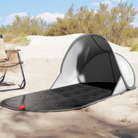 Tenda da Spiaggia Pop-Up Grigia Impermeabile 4004157