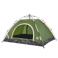 Tenda da Campeggio 2 Persone Verde a Rilascio Rapido 4004161