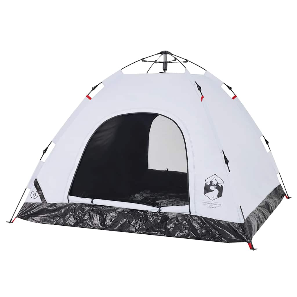 Tenda 3 Persone Bianca in Tessuto Oscurante a Rilascio Rapido 4004168