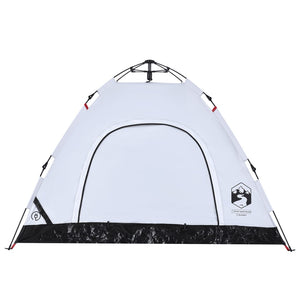 Tenda 3 Persone Bianca in Tessuto Oscurante a Rilascio Rapido 4004168