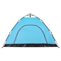 Tenda da Campeggio 4 Persone Blu a Rilascio Rapido 4004170