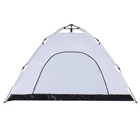 Tenda 4 Persone Bianca in Tessuto Oscurante a Rilascio Rapido 4004172