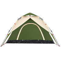 Tenda a Cupola da Campeggio 5 Persone Verde a Rilascio Rapido 4004185