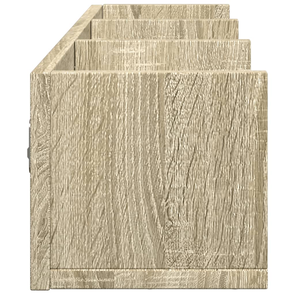 Mobili Parete 2 pz Rovere Sonoma 75x18x16,5cm Legno Multistrato 840434