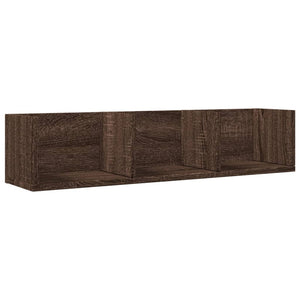 Mobili Parete 2pz Rovere Marrone 75x18x16,5cm Legno Multistrato 840442