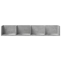 Mobili Parete 2 pz Grigio Cemento 99x18x16,5 cm in Multistrato 840450