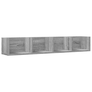 Mobili Parete 2 pz Grigio Sonoma 99x18x16,5cm Legno Multistrato 840454