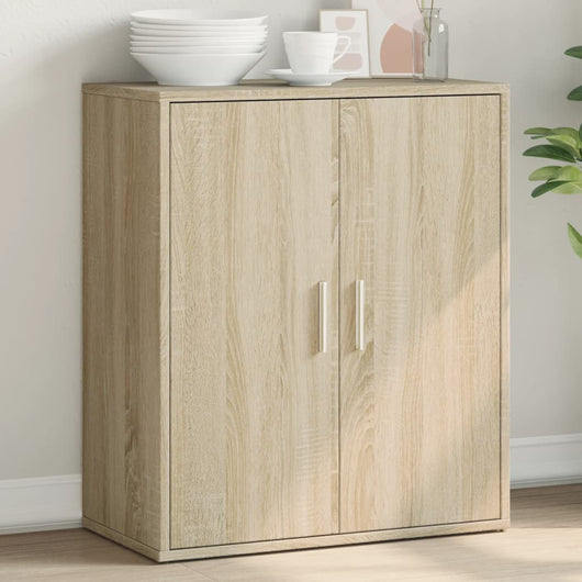 Credenza Rovere Sonoma 60x31x70 cm in Legno Multistratocod mxl 115540