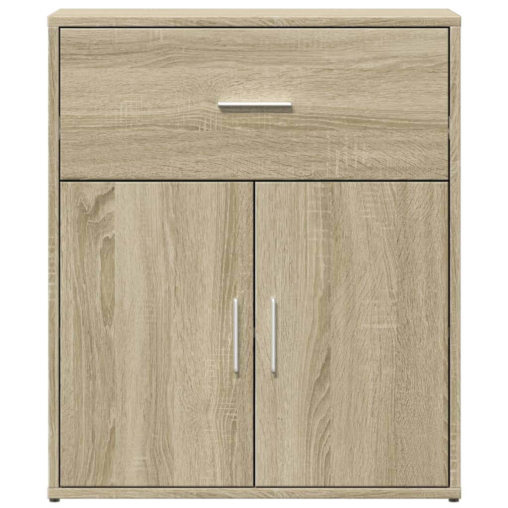 Credenza Rovere Sonoma 60x31x70 cm in Legno Multistrato 840466